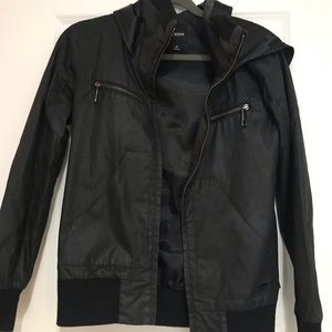 Black hooded Nixon jacket